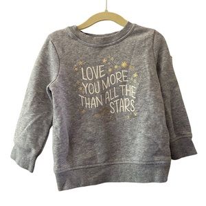 Cat & Jack Toddler Girls Crewneck Sweater 2T